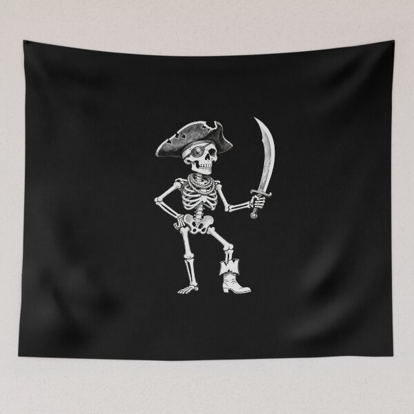 Item preview, Pirate Skeleton Captain designed and sold by LuckCraftStudio.