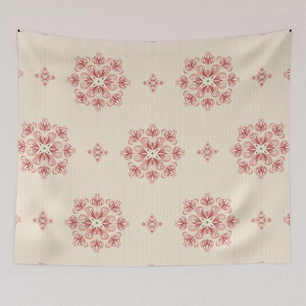 Item preview, Ikat Ethnic damask Pattern designed and sold by Natji-Arts.