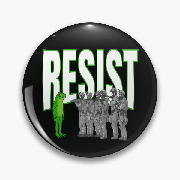 Item preview, Portland 2025 Resist Portland Frog Protest Art  designed and sold by Colorfulman.