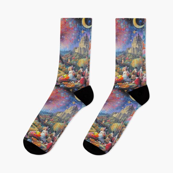 Item preview, Tree of Faces – Surreal Carnival in the Hills designed and sold by daweave77.
