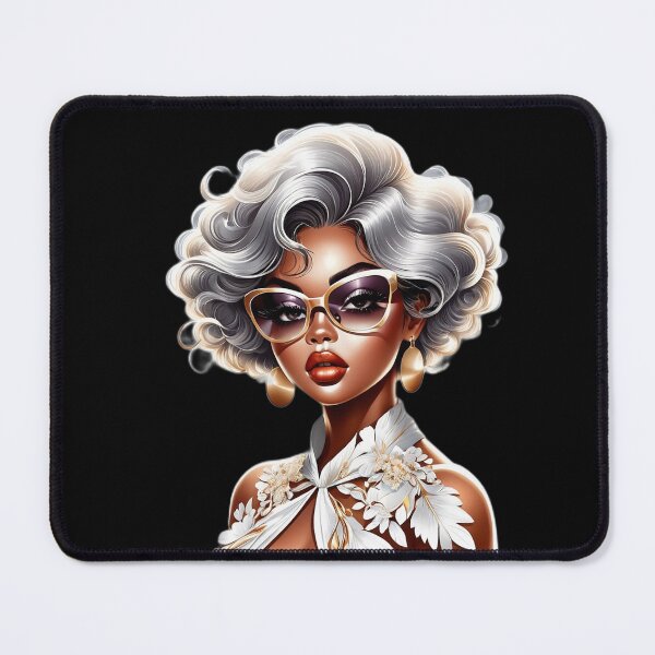 Item preview, Classy Afro Woman – Luxury Golden Style designed and sold by Lulunza.