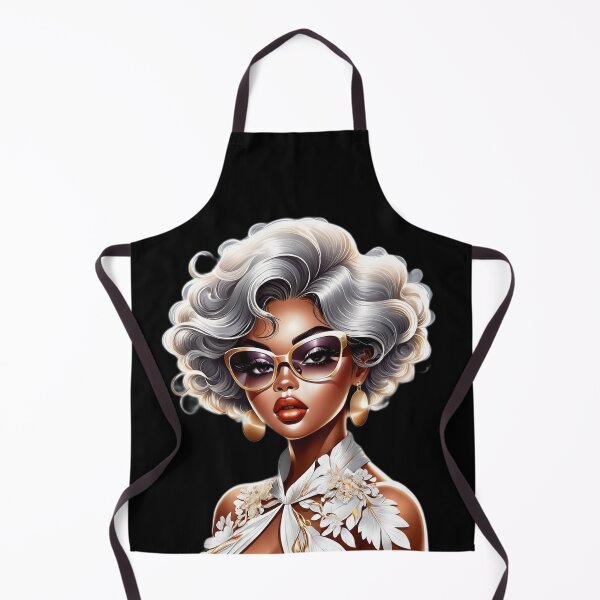Item preview, Classy Afro Woman – Luxury Golden Style designed and sold by Lulunza.