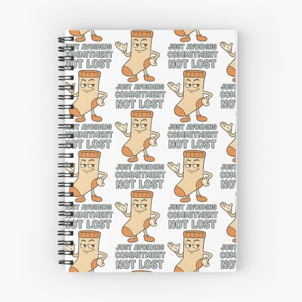 Item preview, Not Lost Just Avoiding Commitment Funny Sock Design designed and sold by TeeTimeTreasure.
