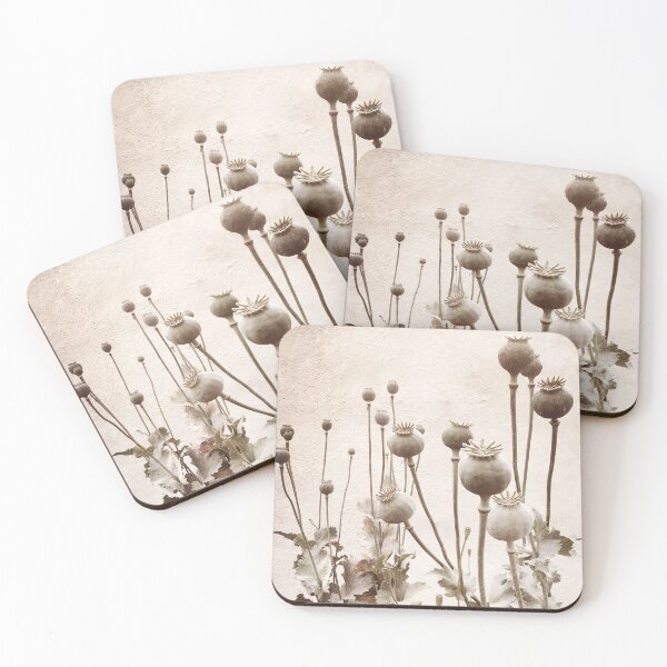 Item preview, SEPIA POPPIES designed and sold by Bronwyn Davies.
