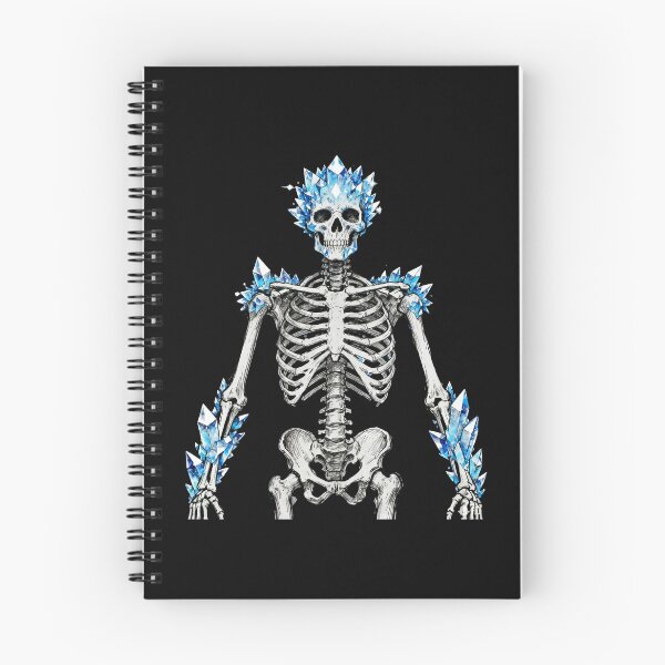 Item preview, Ice Crystal Skeleton Mage designed and sold by LuckCraftStudio.