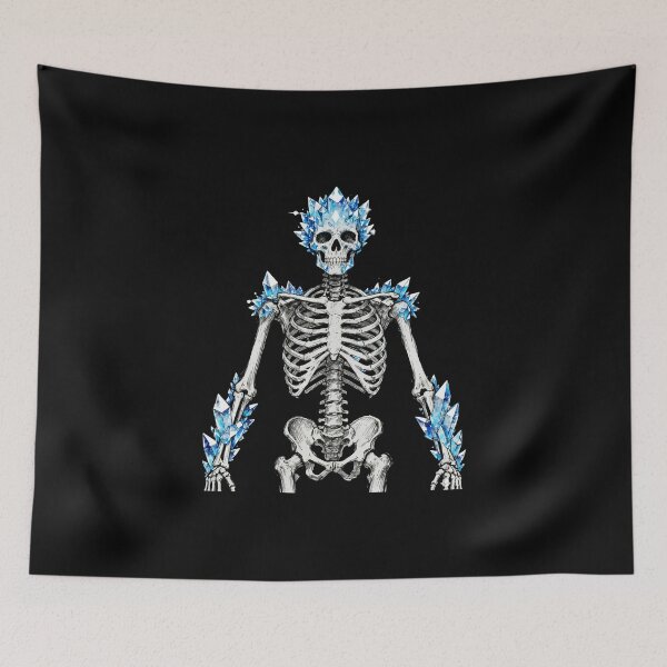 Item preview, Ice Crystal Skeleton Mage designed and sold by LuckCraftStudio.