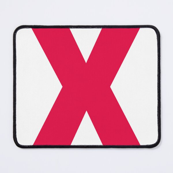 Item preview, Letter X RED designed and sold by stickerwicker.