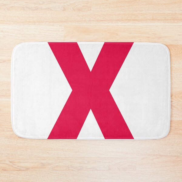 Item preview, Letter X RED designed and sold by stickerwicker.