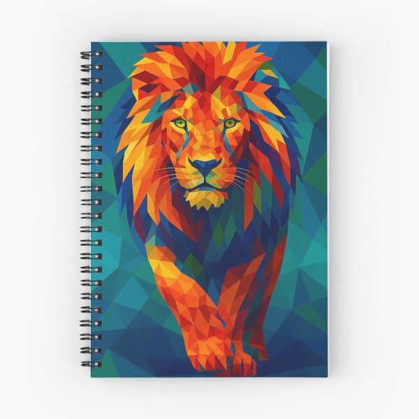 Item preview, Abstract Lion - Blue designed and sold by ArtyApe.