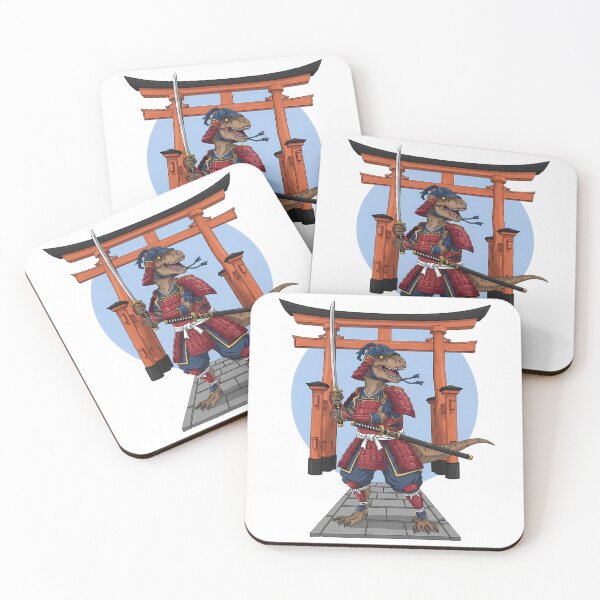 Item preview, Samurai T-Rex Warrior Dinosaur Japan designed and sold by k3rstman1.