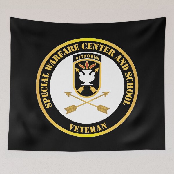 Aperçu de l'œuvre SOF - JFK Special Warfare Center - École SSI - Vétéran créée et vendue par Military Insignia Products.