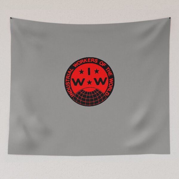 Item preview, INDUSTRIAL-WORKERS-OF-THE-WORLD-(IWW)-LOGO designed and sold by jacobscott5ul.
