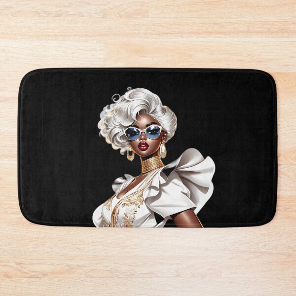 Item preview, Golden Afro Diva – Chic Melanin Queen designed and sold by Lulunza.
