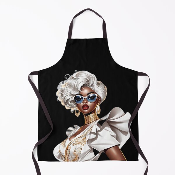 Item preview, Golden Afro Diva – Chic Melanin Queen designed and sold by Lulunza.