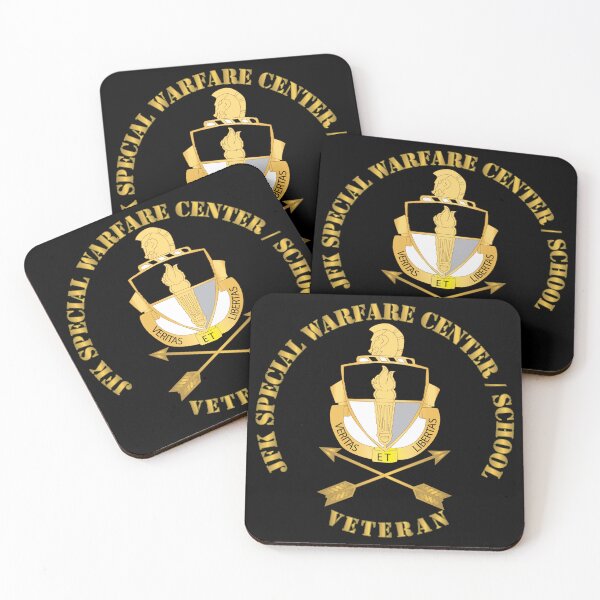 Item preview, SOF - JFK Special Warfare Center - School Veteran wo BackGrnd designed and sold by Military Insignia Products.