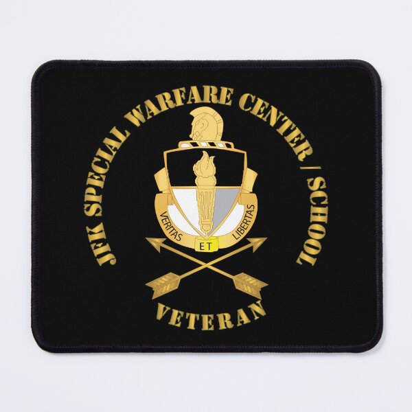 Item preview, SOF - JFK Special Warfare Center - School Veteran wo BackGrnd designed and sold by Military Insignia Products.