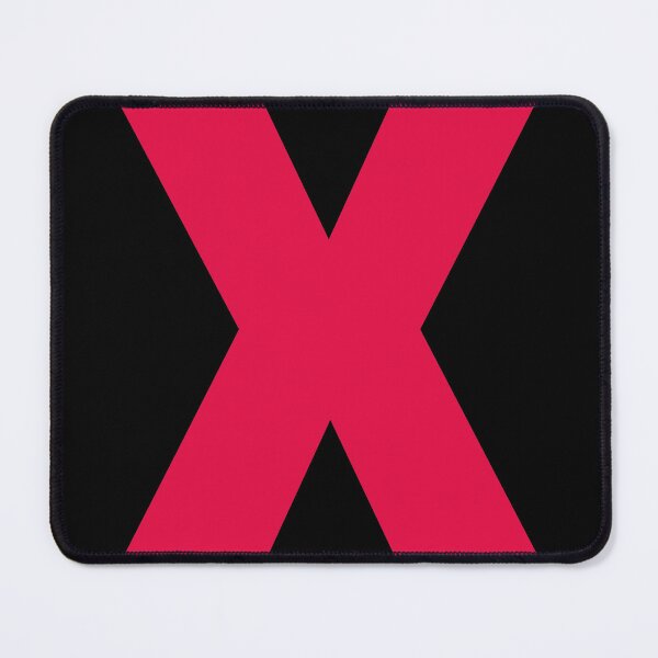 Item preview, Letter X RED FREE designed and sold by stickerwicker.