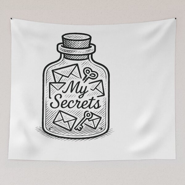 Item preview, My Secrets Are Written Not Spoken designed and sold by EdvvinStudios.