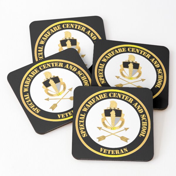 Item preview, SOF - JFK Special Warfare Center and School Veteran X 300 designed and sold by Military Insignia Products.