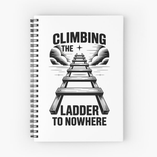 Item preview, Climbing The Ladder To Nowhere designed and sold by NicolasGlowArt.
