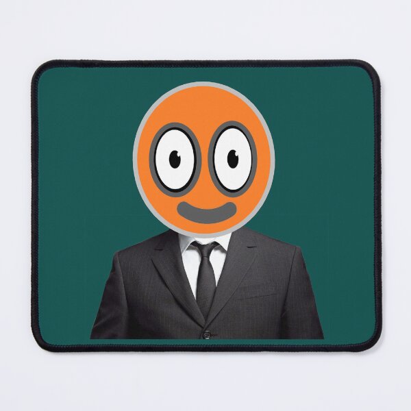 Item preview, Orange Smiley Face In A Suit : )) designed and sold by Henrybubbles400.