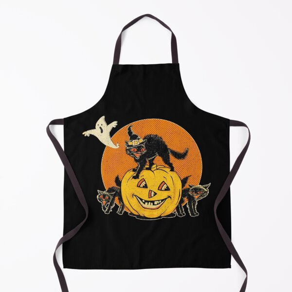 Item preview, Retro Halloween Black Cats TS01 designed and sold by BessoChicca.