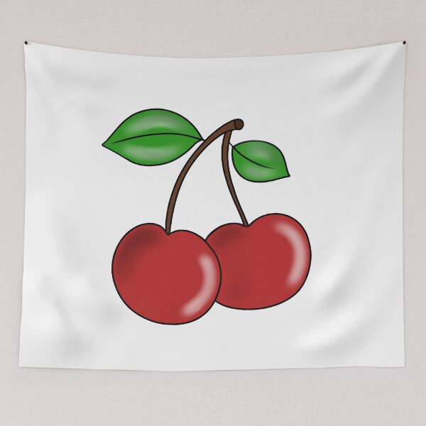 Item preview, Cute Red Cherries designed and sold by Sartoris Art.