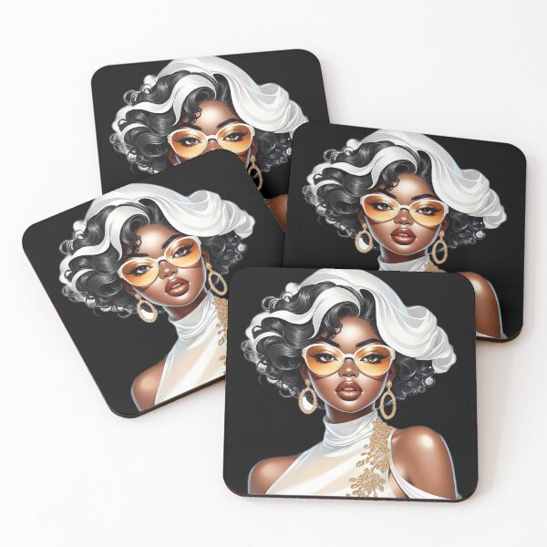 Item preview, Melanin Fashionista – Elegant Afro Glam designed and sold by Lulunza.