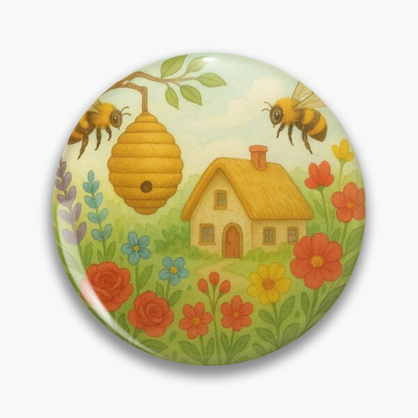 Item preview, Beautiful Bees Artwork designed and sold by Planetporridge.