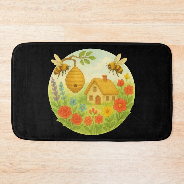 Item preview, Beautiful Bees Artwork designed and sold by Planetporridge.