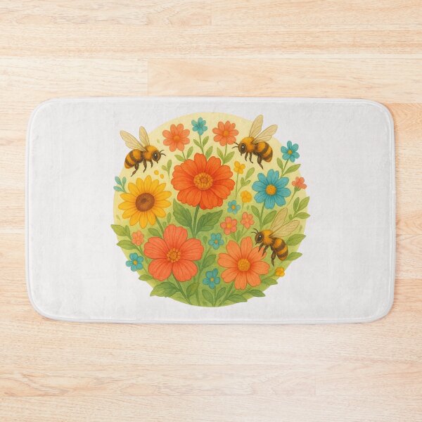 Item preview, Beautiful Bees Graphic designed and sold by Planetporridge.