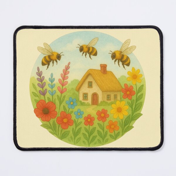 Item preview, Beautiful Bees Design designed and sold by Planetporridge.