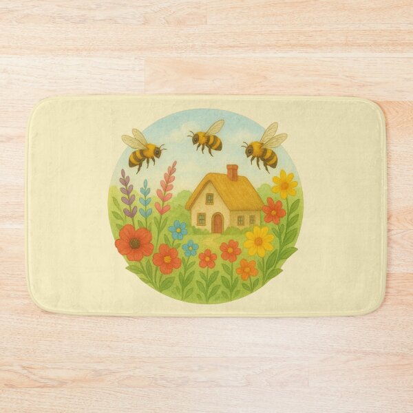 Item preview, Beautiful Bees Design designed and sold by Planetporridge.