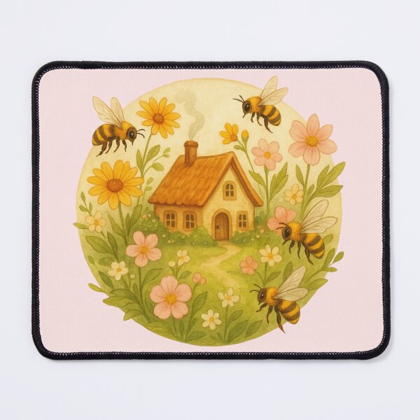 Item preview, Beautiful Bees Art designed and sold by Planetporridge.