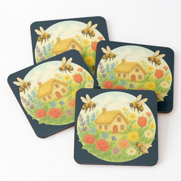 Item preview, Beautiful Bees designed and sold by Planetporridge.