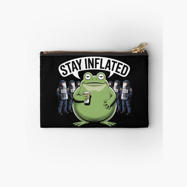 Item preview, Resist Portland Frog Stay Inflated designed and sold by Avenius Graphics.