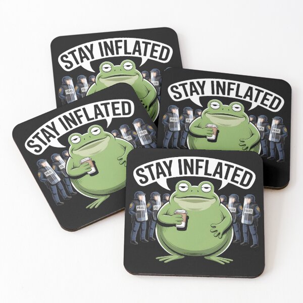 Item preview, Resist Portland Frog Stay Inflated designed and sold by Avenius Graphics.