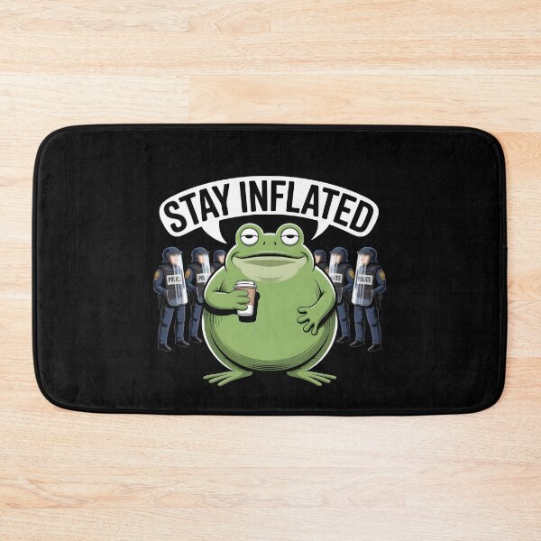 Item preview, Resist Portland Frog Stay Inflated designed and sold by Avenius Graphics.