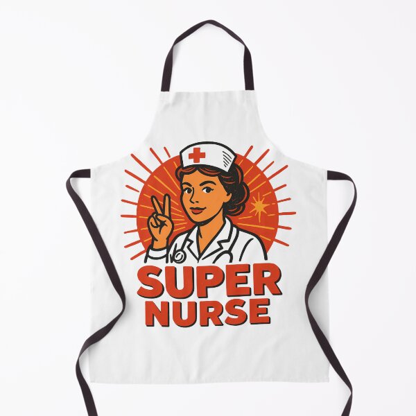 Item preview, Super Nurse Hero Vintage Retro Appreciation designed and sold by NatureStyle555.