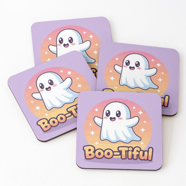 Item preview, Cute Ghost "Boo-tiful" Pun Graphic designed and sold by xArchGoDx.