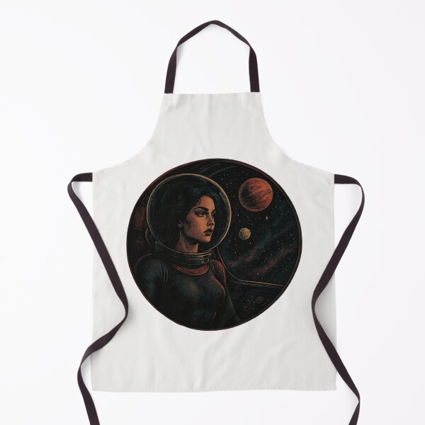Item preview, Space Woman Artwork designed and sold by Planetporridge.
