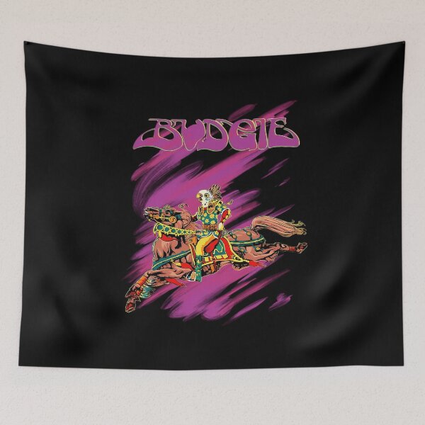Item preview, budgie band Lyrics Rock 70S Popular 90S Tour Punk Song 80S Funny Band Music Retro Vintage Album designed and sold by VeronicaJimenre.