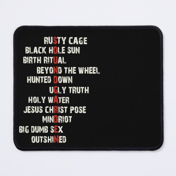 Item preview, SOUNDGARDEN TRACKS designed and sold by stickerwicker.