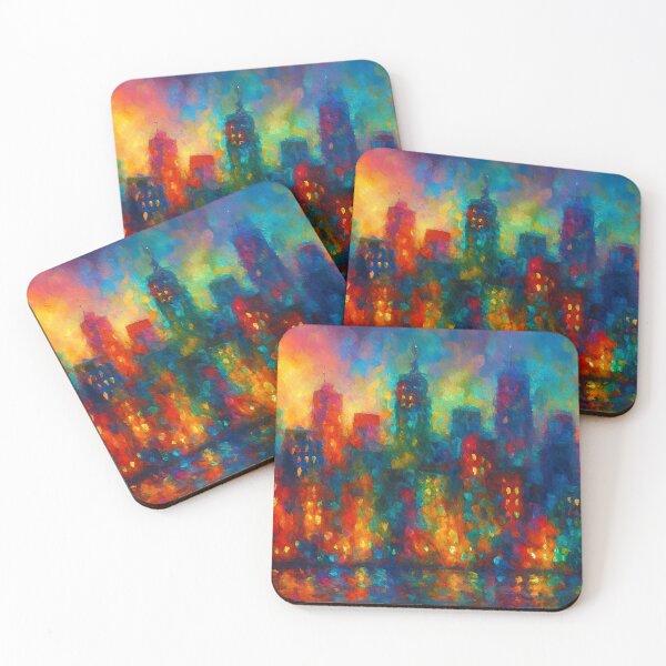 Item preview, City of Echoes Cityscape designed and sold by Joey Santiago.