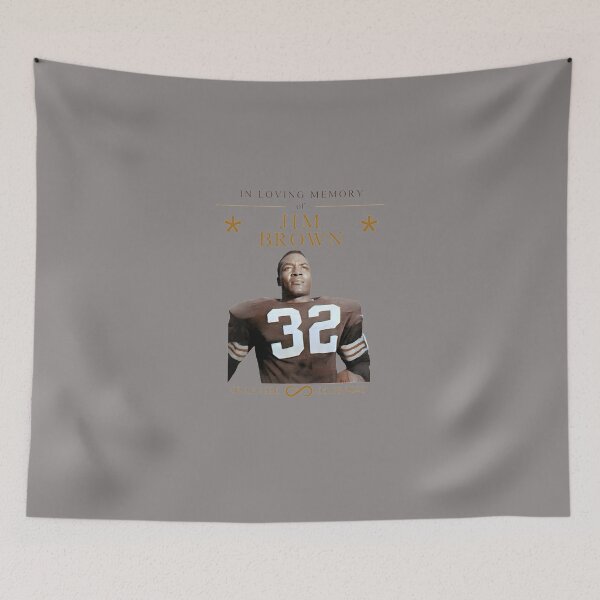 Item preview, IN-LOVING-MEMORY-OF-JIM-BROWN-32 designed and sold by ethandzxm.