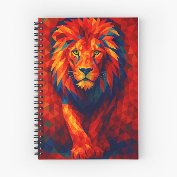Item preview, Abstract Lion - Red  designed and sold by ArtyApe.
