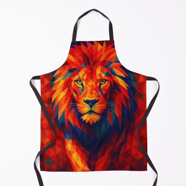 Item preview, Abstract Lion - Red designed and sold by ArtyApe.