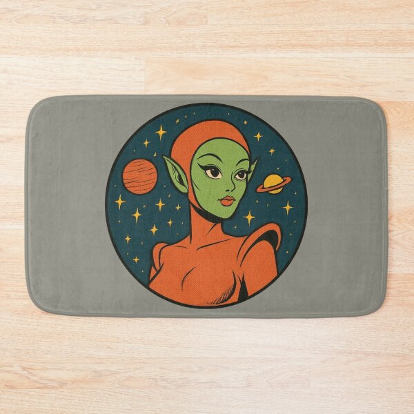 Item preview, Retro Space Woman Design designed and sold by Planetporridge.