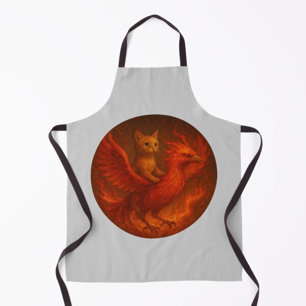 Item preview, Cat Riding A Phoenix Art designed and sold by Planetporridge.