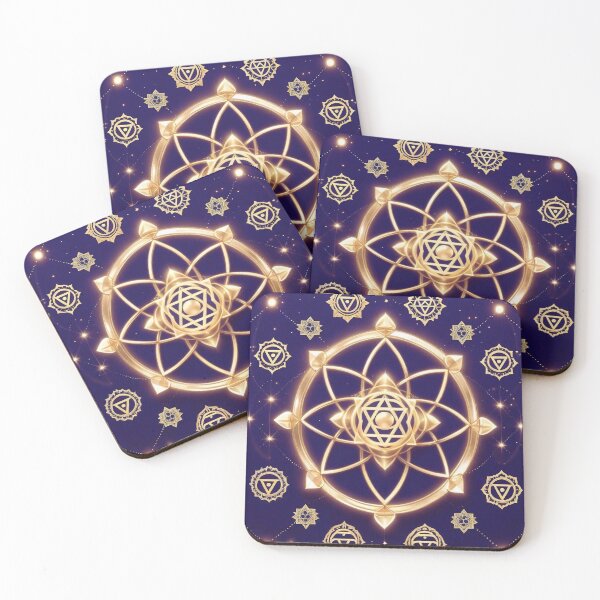Item preview, Golden Mandala of Divine Balance — Sacred Geometry Illumination designed and sold by ArtivaNest.